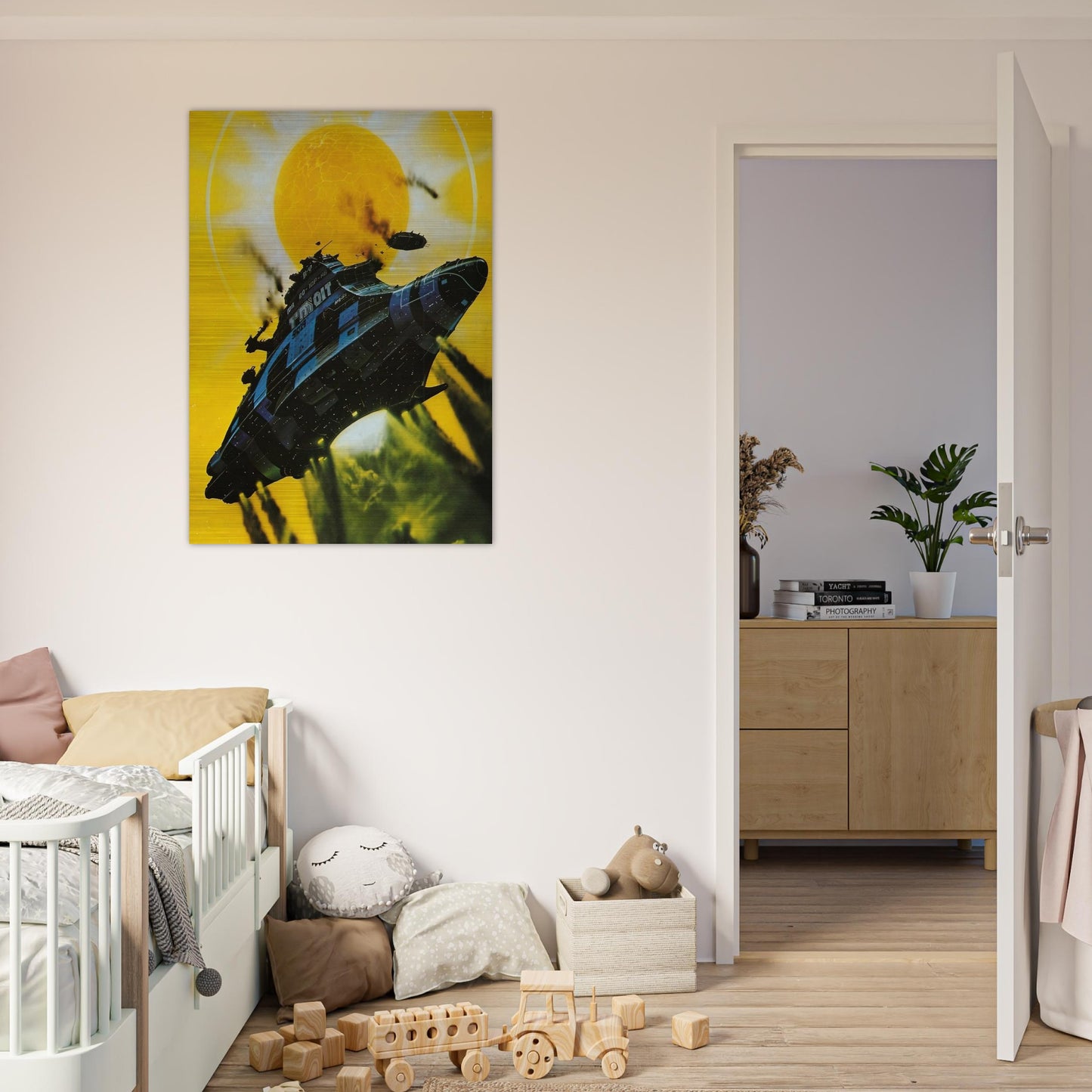 Chris Foss - Chris Foss Brushed Aluminum Print - 70x100 cm / 28x40 inches | Chris Foss Aluminum Print | Chris Foss Prints
