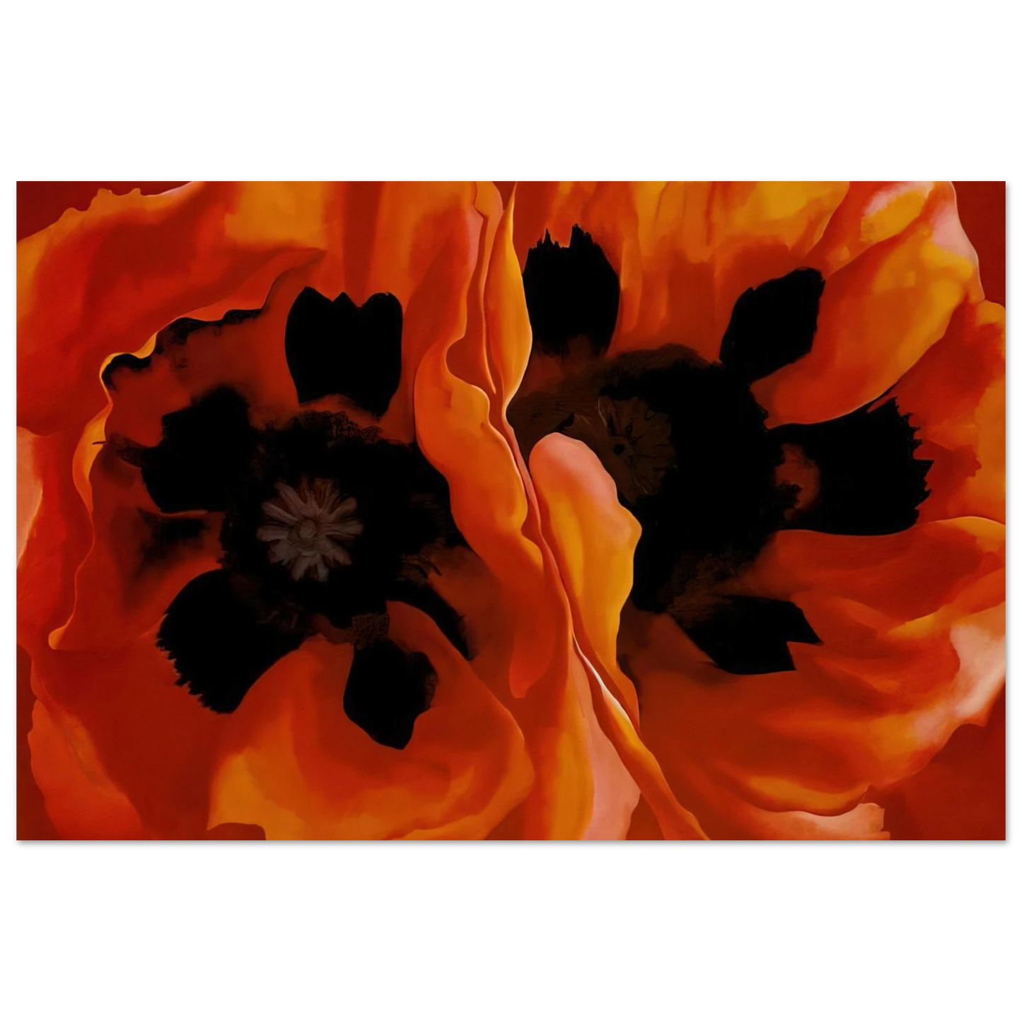 Georgia O'Keeffe - Oriental Poppies Fine Art Poster
