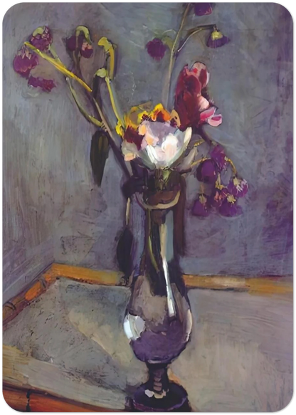 BOUQUET ON A BAMBOO TABLE 1903 By Henri Matisse Pack of 10 Post Cards | Henri Matisse Post Cards | A6 (10.5 x 14.8 cm) - 4.1 x 5.8 inches