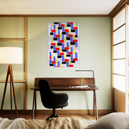 %D1%81OULEURS IDEES - Sonia Delaunay Brushed Aluminum Print - 70x100 cm / 28x40 inches | Sonia Delaunay Aluminum Print | Sonia Delaunay Prints
