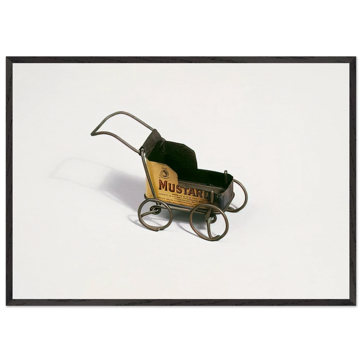 BABY CARRIAGE 1940 - Alexander Calder 70x100 cm / 28x40 inches Framed Art Print – Black Wooden Frame