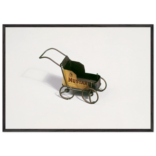 BABY CARRIAGE 1940 - Alexander Calder 70x100 cm / 28x40 inches Framed Art Print – Black Wooden Frame
