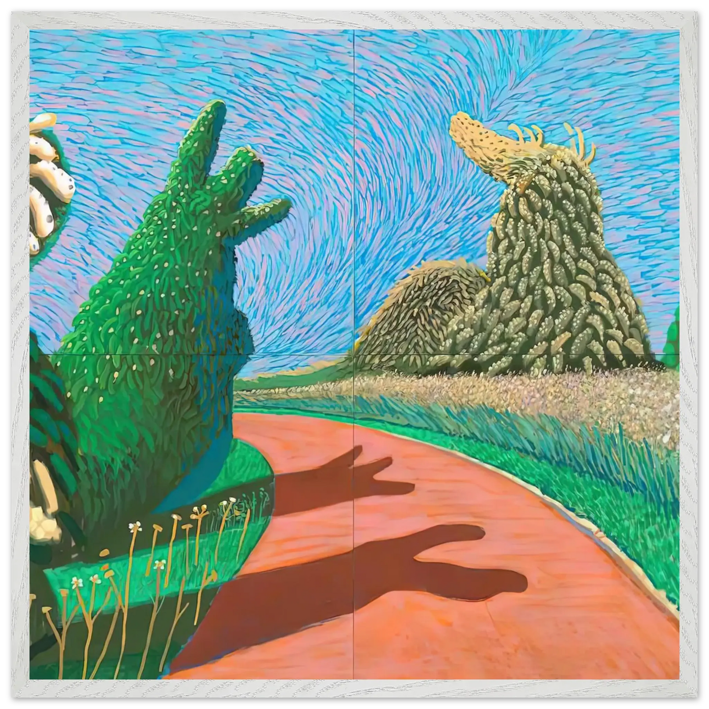 David Hockney - David Hockney Wall art - 50x70 cm / 20x28 Inches - Fine Art Poster - -
