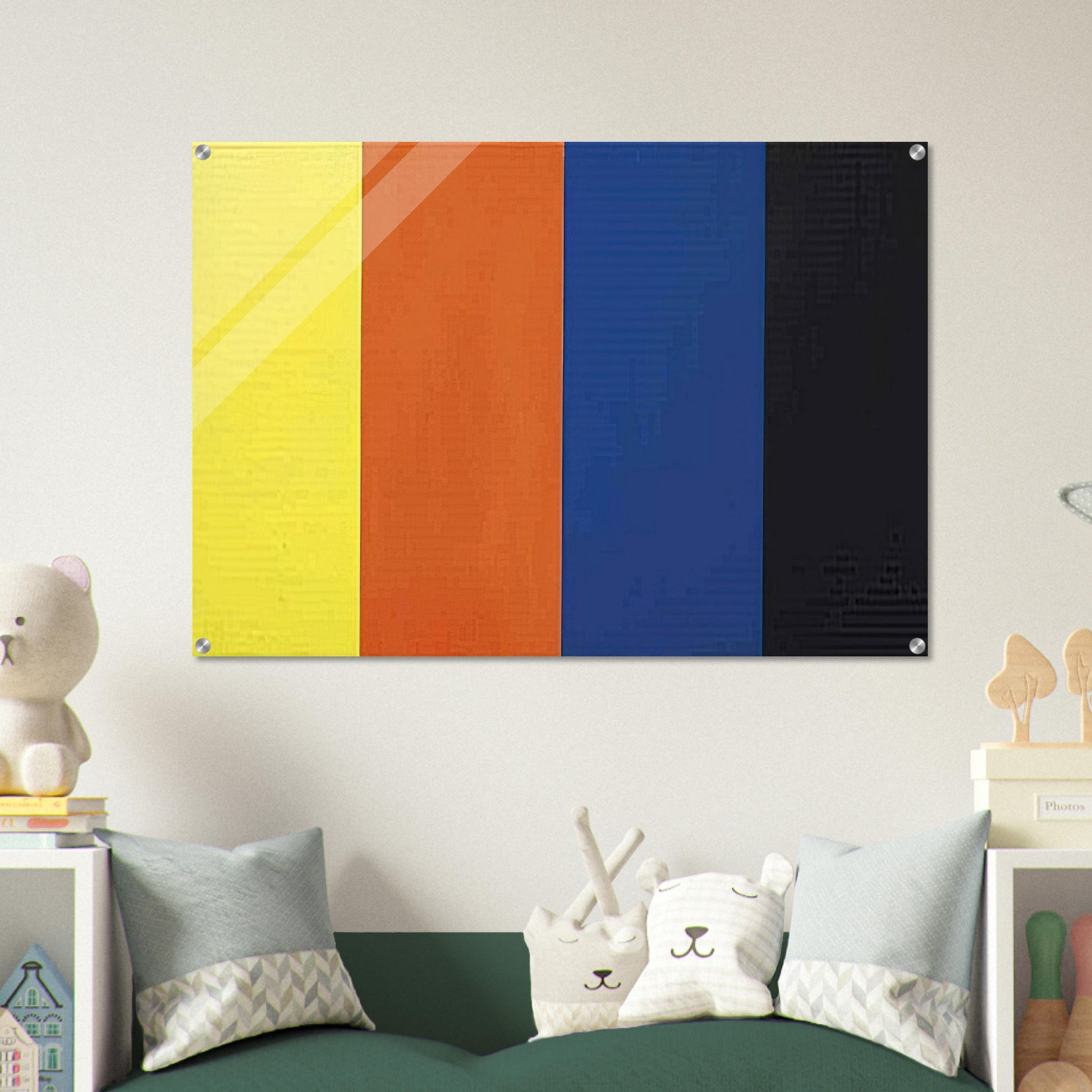 Untitled farbfeld - 1986 - Gunther Forg Acrylic Print - 70x100 cm / 28x40″ inches