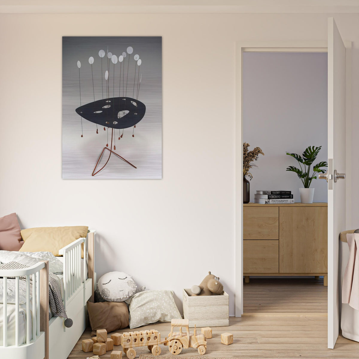 ASPEN 1948 - Alexander Calder Brushed Aluminum Print - 70x100 cm / 28x40 inches | Alexander Calder Aluminum Print | Alexander Calder Prints