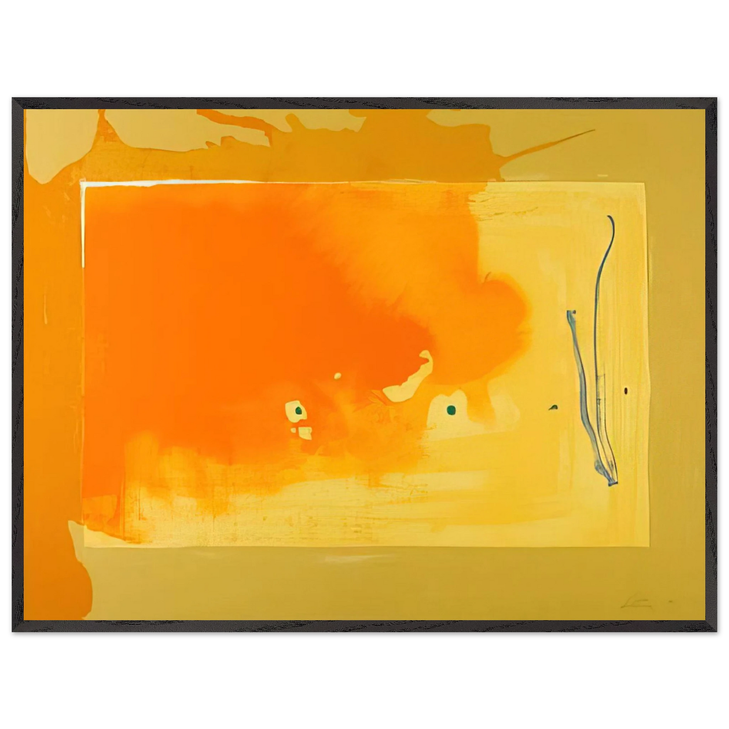 Helen Frankenthaler - Bilbao - 1998 Wall art - 60x80 cm / 24x32 inches - Fine Art Poster-canvas - -