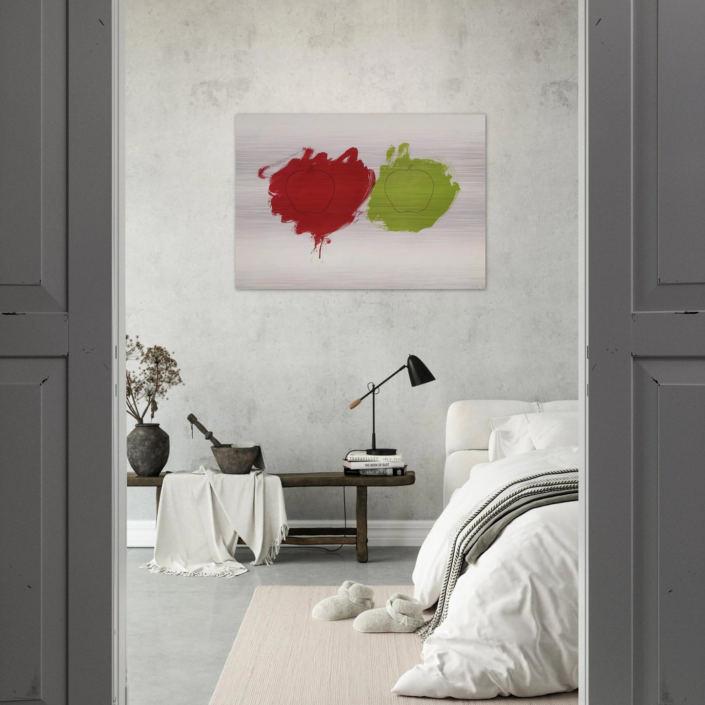 Cut - 1964 - Billy Apple Brushed Aluminum Print - 70x100 cm / 28x40 inches | Billy Apple Aluminum Print | Billy Apple Prints