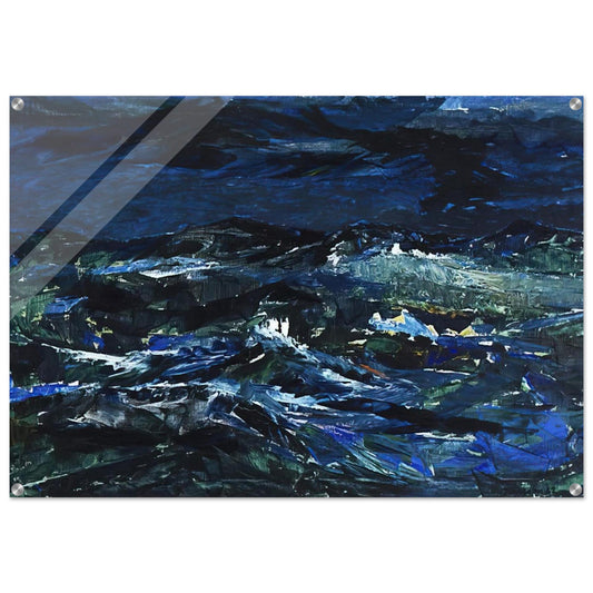 Sea - 1962 - Tove Jansson Acrylic Print - 70x100 cm / 28x40″ inches