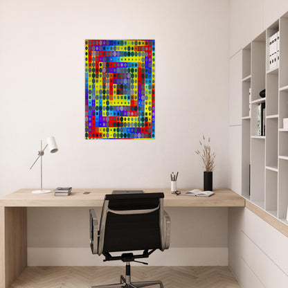 Orion Gris - 1969 - Victor Vasarely Brushed Aluminum Print - 70x100 cm / 28x40 inches | Victor Vasarely Aluminum Print | Victor Vasarely Prints