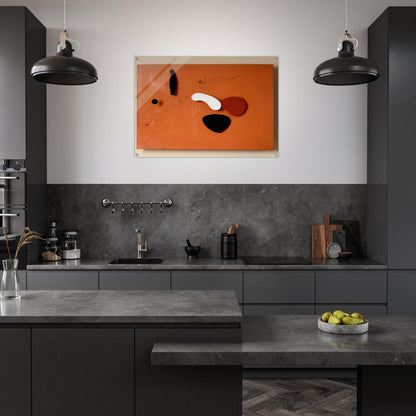 THE ORANGE PANEL 1936 - Alexander Calder Acrylic Print - 70x100 cm / 28x40″ inches | Alexander Calder Wall Art | Alexander Calder Prints