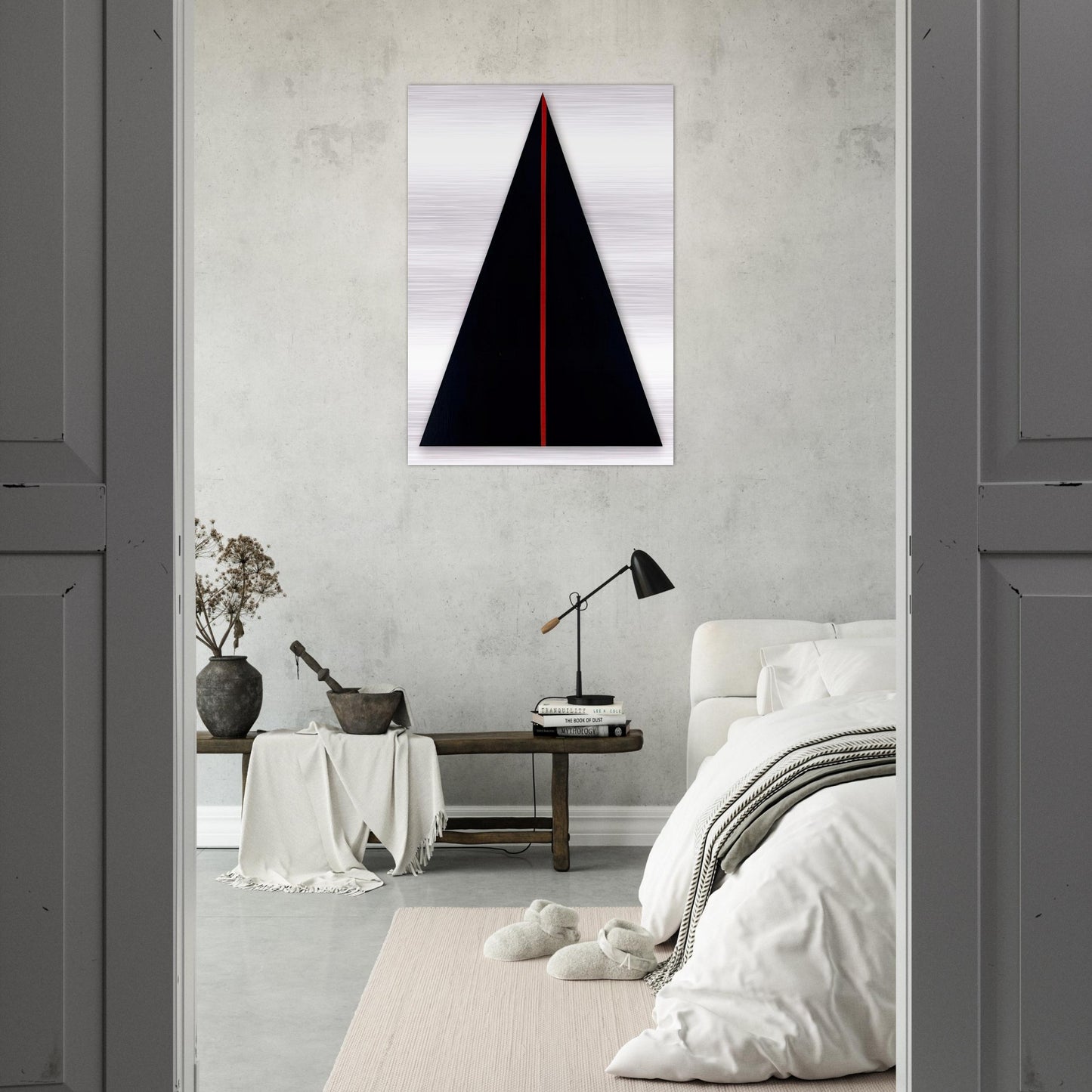 Jericho - Barnett Newman Brushed Aluminum Print - 70x100 cm / 28x40 inches | Barnett Newman Aluminum Print | Barnett Newman Prints