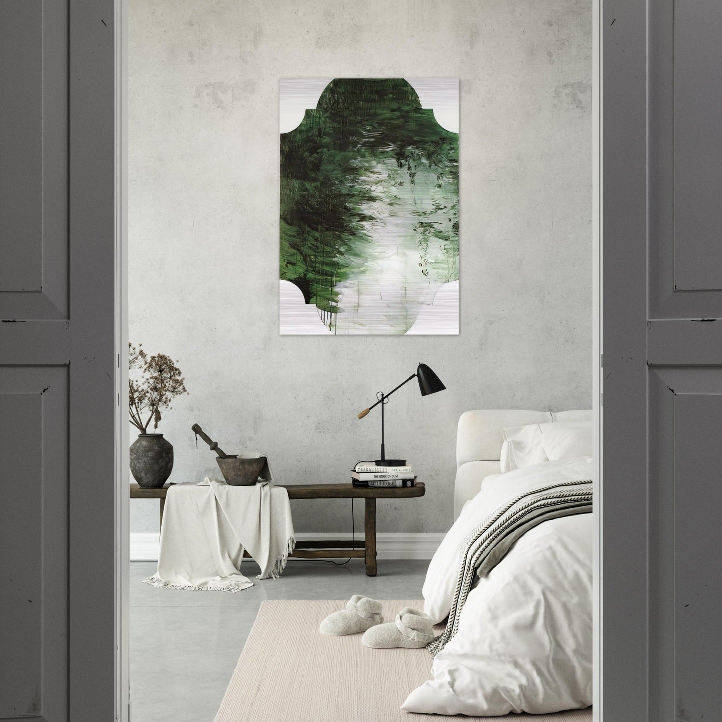 Untitled Part V - Cy Twombly Brushed Aluminum Print - 70x100 cm / 28x40 inches | Cy Twombly Aluminum Print | Cy Twombly Prints