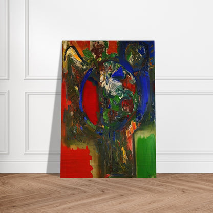 The Bouquet - Hans Hofmann Brushed Aluminum Print - 70x100 cm / 28x40 inches | Hans Hofmann Aluminum Print | Hans Hofmann Prints