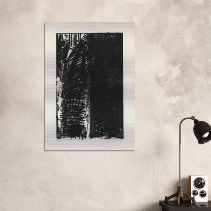 Untitled Press Series - 1972 - Brice Marden Brushed Aluminum Print - 70x100 cm / 28x40 inches | Brice Marden Aluminum Print | Brice Marden Prints