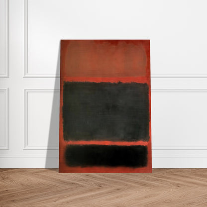 No.20 - 1957 - Mark Rothko Brushed Aluminum Print - 70x100 cm / 28x40 inches | Mark Rothko Aluminum Print | Mark Rothko Prints
