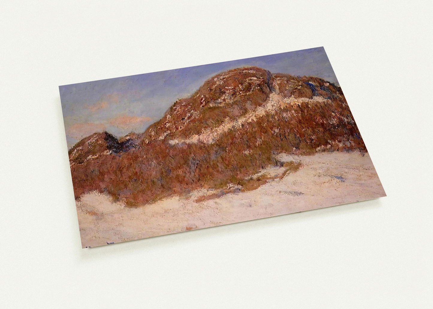 Mount Kolsaas 3 By claude monet Pack of 10 Post Cards | claude monet Post Cards | A6 (10.5 x 14.8 cm) - 4.1 x 5.8 inches