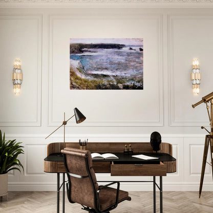 BELLE ISLE TEMPETE 1896 - Henri Matisse Brushed Aluminum Print - 70x100 cm / 28x40 inches | Henri Matisse Aluminum Print | Henri Matisse Prints