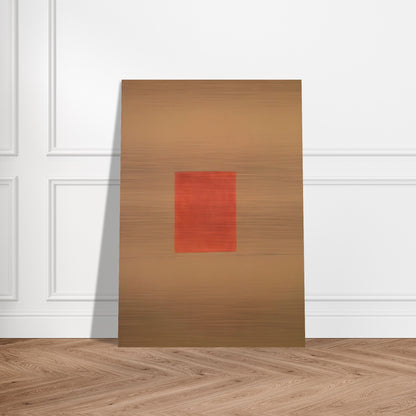 Delphic Sun-Box #2 - 1968 - Theodoros Stamos Brushed Aluminum Print - 70x100 cm / 28x40 inches | Theodoros Stamos Aluminum Print | Theodoros Stamos Prints