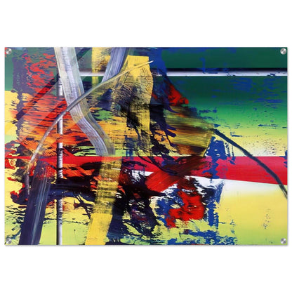 STATION - Gerhard Richter Acrylic Print - 70x100 cm / 28x40″ inches