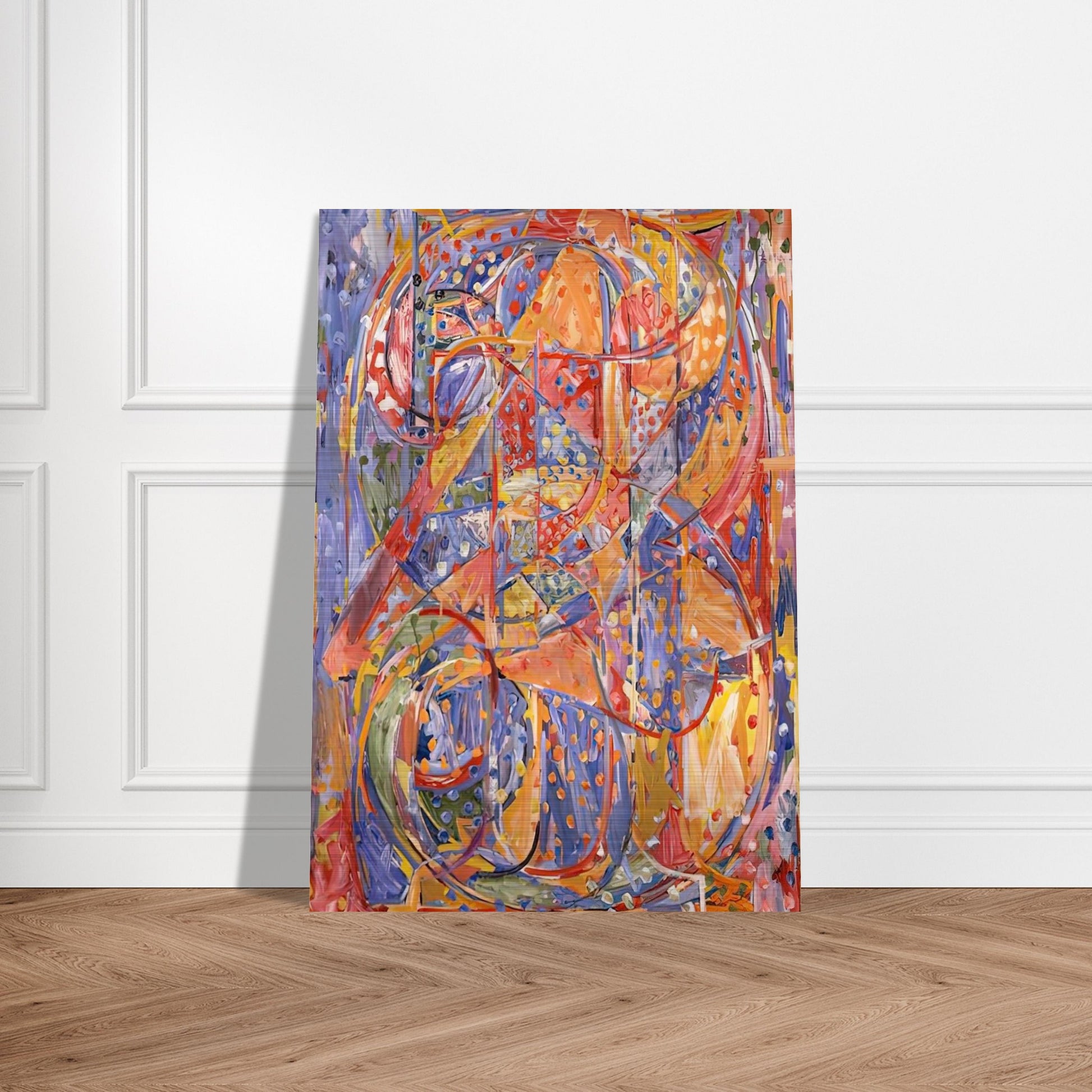 0 THROUGH 9 - Jasper Johns Brushed Aluminum Print - 70x100 cm / 28x40 inches | Jasper Johns Aluminum Print | Jasper Johns Prints