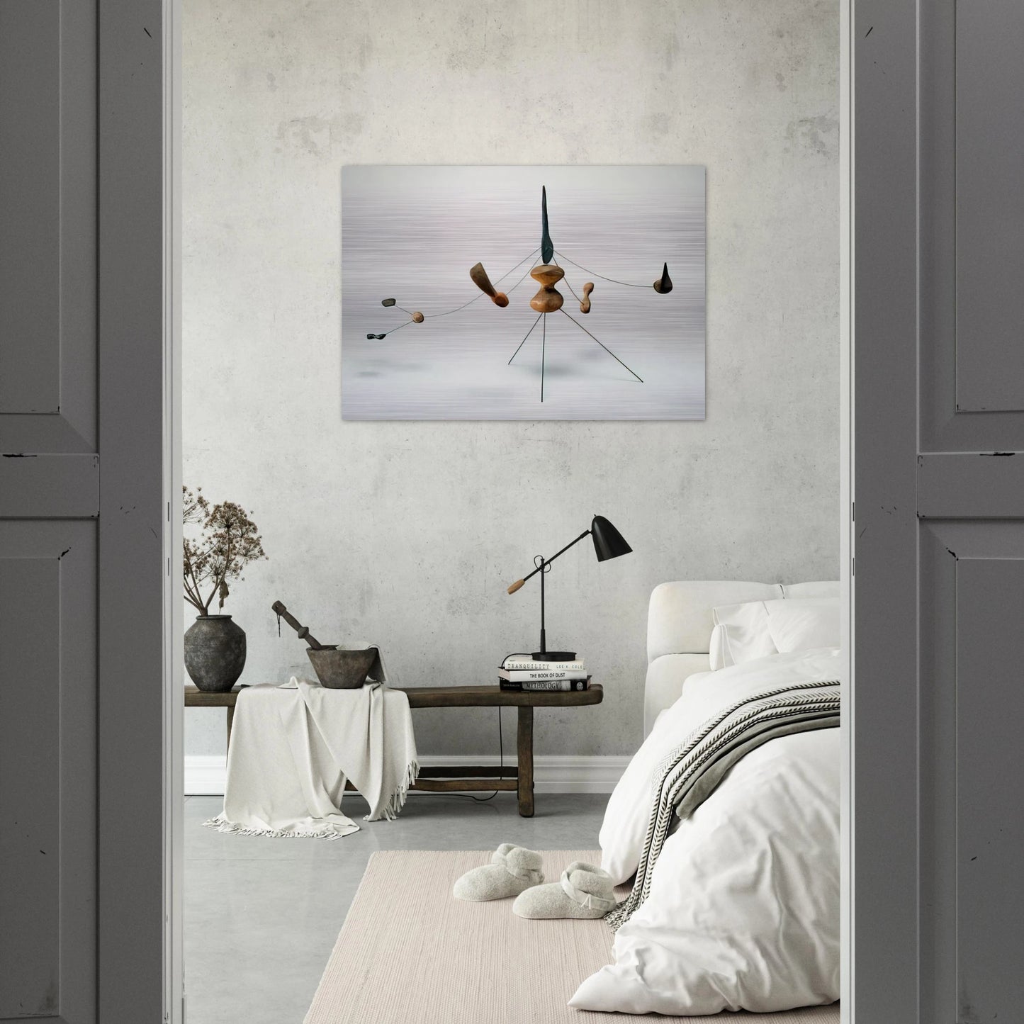 CONSTELLATION 1942 - Alexander Calder Brushed Aluminum Print - 70x100 cm / 28x40 inches | Alexander Calder Aluminum Print | Alexander Calder Prints