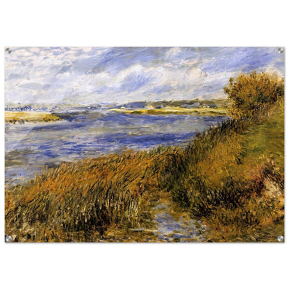 The Banks of the Seine at Champrosay - Pierre-Auguste Renoir Acrylic Print - 70x100 cm / 28x40″ inches