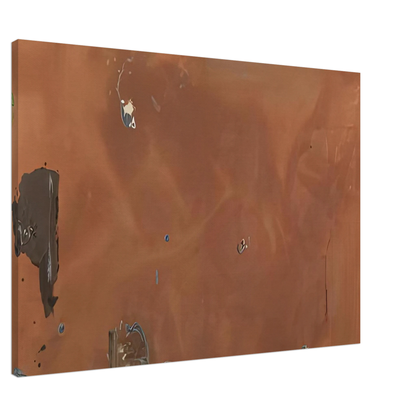 Helen Frankenthaler - Into October, 1983- Wall Art - 21x29.7 cm / 8x12" - Premium Wooden Framed Poster With Fine Art Paper-canvas - Wood frame