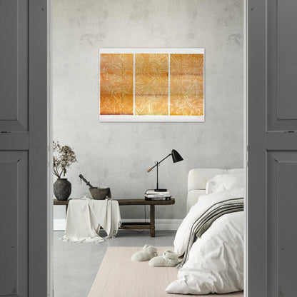 USUYUKI 1979 - Jasper Johns Brushed Aluminum Print - 70x100 cm / 28x40 inches | Jasper Johns Aluminum Print | Jasper Johns Prints