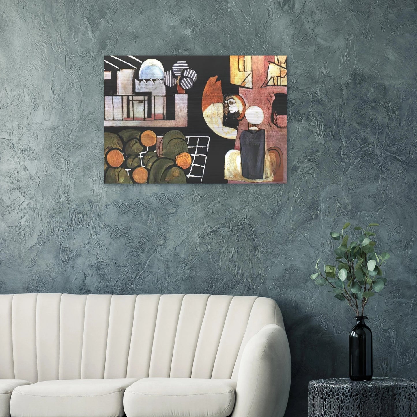 THE MORACCANS 1916 - Henri Matisse Brushed Aluminum Print - 70x100 cm / 28x40 inches | Henri Matisse Aluminum Print | Henri Matisse Prints