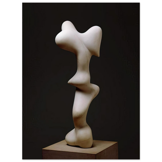 Jean Arp - Growth  75x100 cm / 30x40inches Fine Art Poster