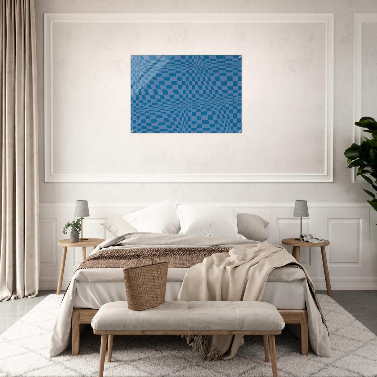 Disegno ottico dinamico - 1964 - Dadamaino Acrylic Print - 70x100 cm / 28x40″ inches