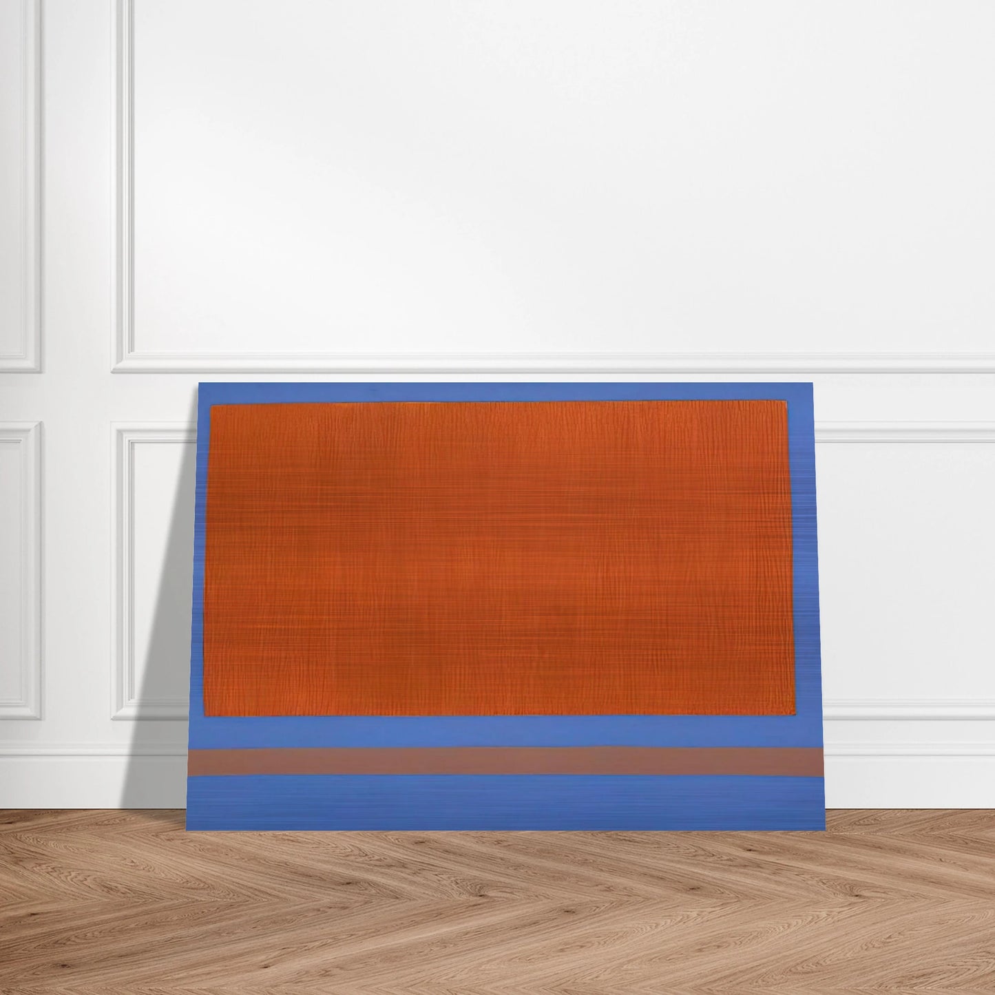 Classic Yellow Sun-Box - 1968 - Theodoros Stamos Brushed Aluminum Print - 70x100 cm / 28x40 inches | Theodoros Stamos Aluminum Print | Theodoros Stamos Prints