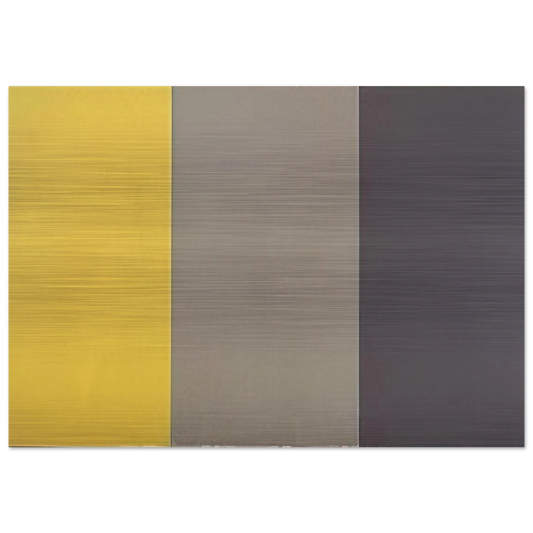 Range - 1970 - Brice Marden Brushed Aluminum Print - 70x100 cm / 28x40 inches | Brice Marden Aluminum Print | Brice Marden Prints