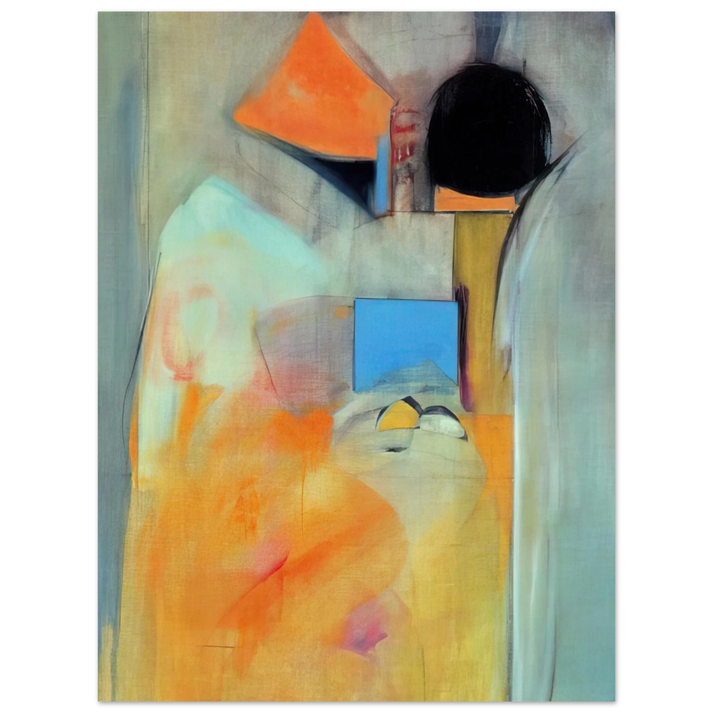 Miriam Schapiro - Pandora - Abstract Expressionism  75x100 cm / 30x40inches Fine Art Poster