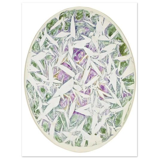 Simon Hantai - Untitled - Tachisme  75x100 cm / 30x40inches Fine Art Poster