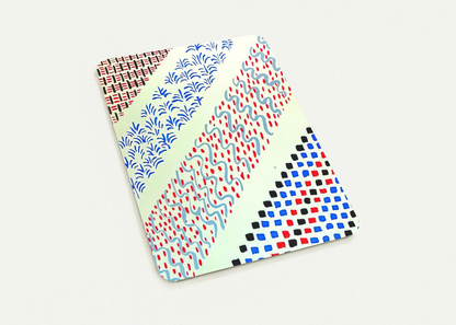 COMPOSITION 27 By Sonia Delaunay Pack of 10 Post Cards | Sonia Delaunay Post Cards | A6 (10.5 x 14.8 cm) - 4.1 x 5.8 inches