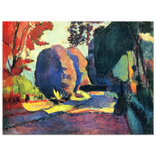 Henri Matisse - THE LUXEMBOURG GARDENS 1901  75x100 cm / 30x40inches Fine Art Poster