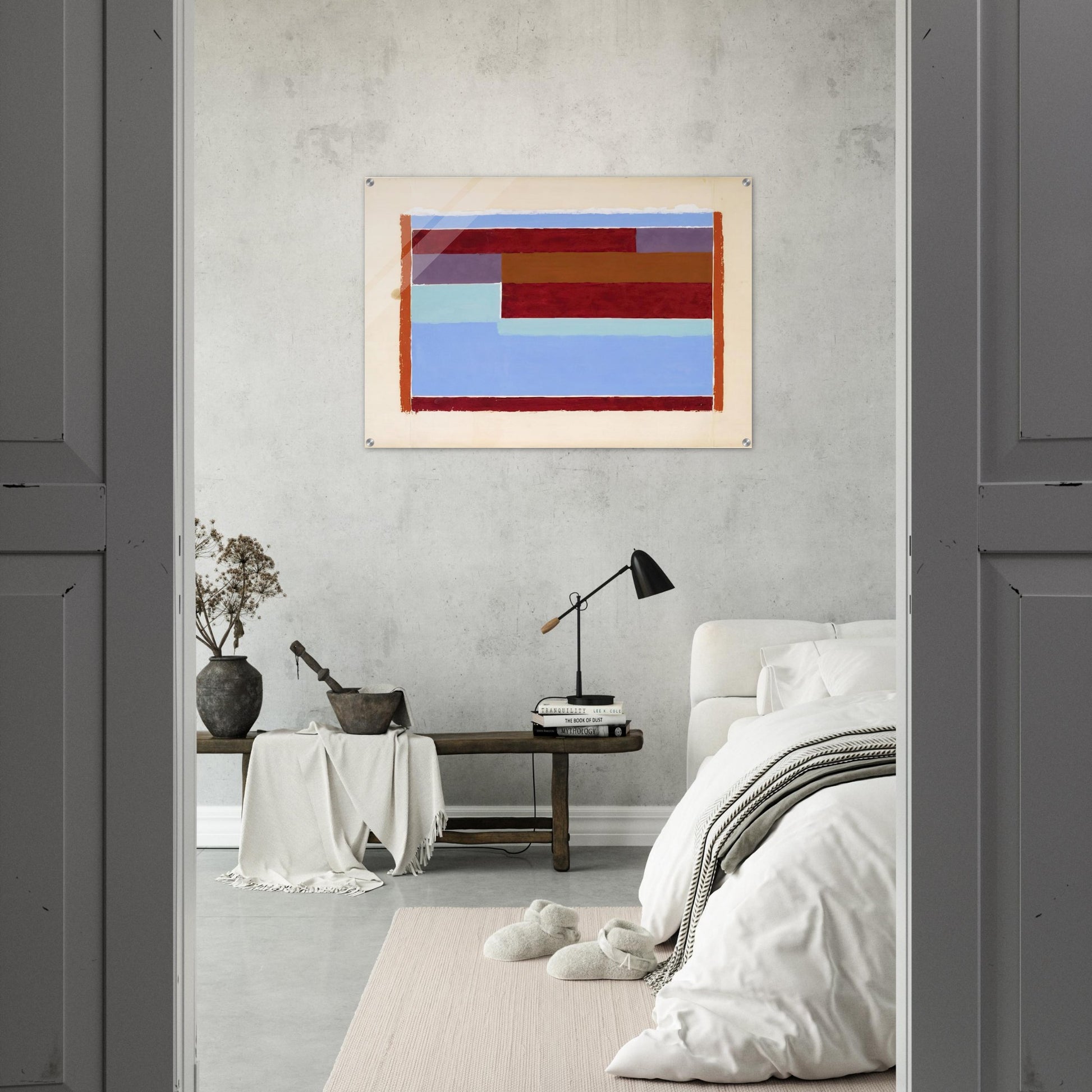 UNTITLED ABSTRACTION VIII 1937 - Josef Albers Acrylic Print - 70x100 cm / 28x40″ inches