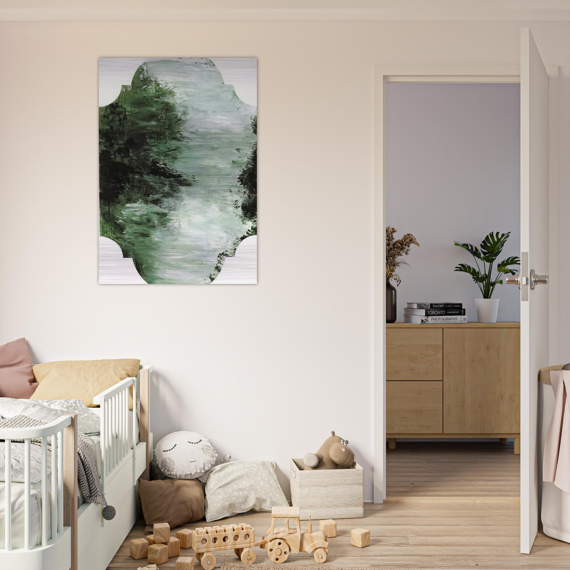 Untitled Part VI - Cy Twombly Brushed Aluminum Print - 70x100 cm / 28x40 inches | Cy Twombly Aluminum Print | Cy Twombly Prints