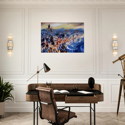 Built for the Future - Konrad Zuse Brushed Aluminum Print - 70x100 cm / 28x40 inches | Konrad Zuse Aluminum Print | Konrad Zuse Prints