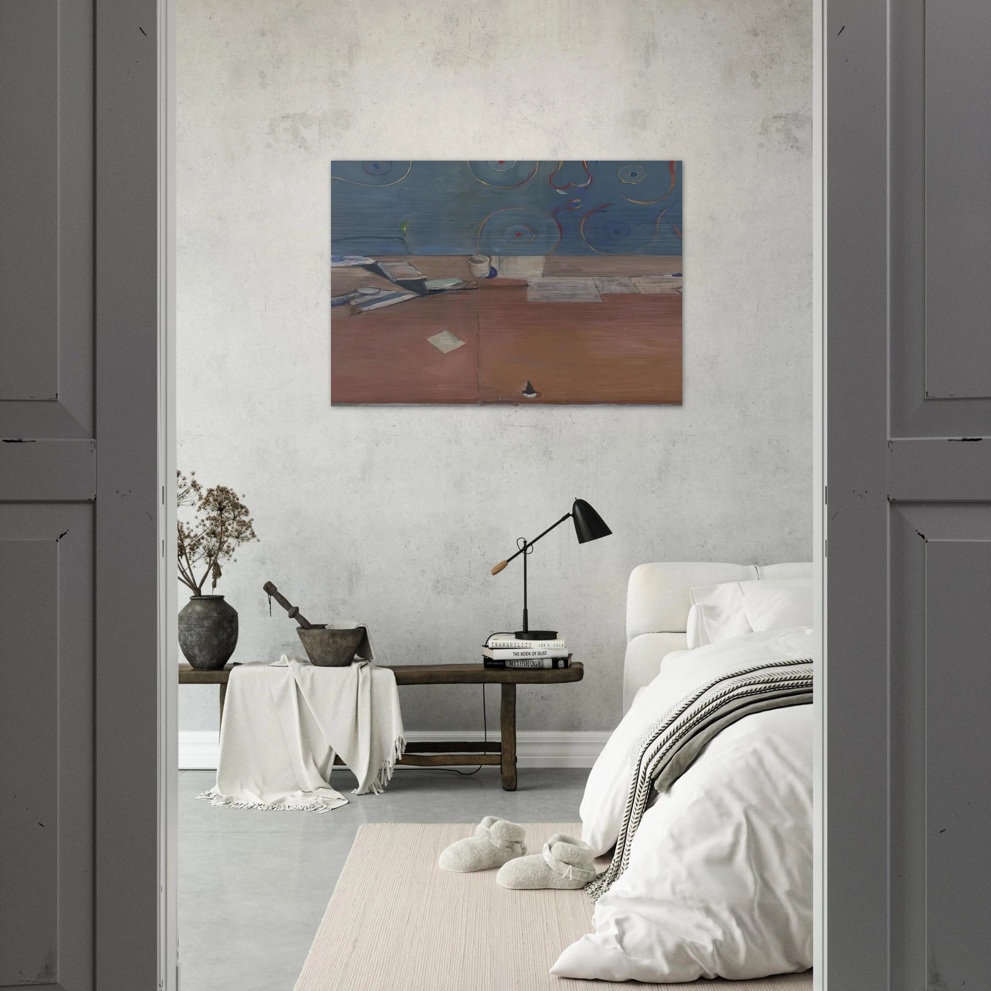 Large Still Life - Richard Diebenkorn Brushed Aluminum Print - 70x100 cm / 28x40 inches | Richard Diebenkorn Aluminum Print | Richard Diebenkorn Prints