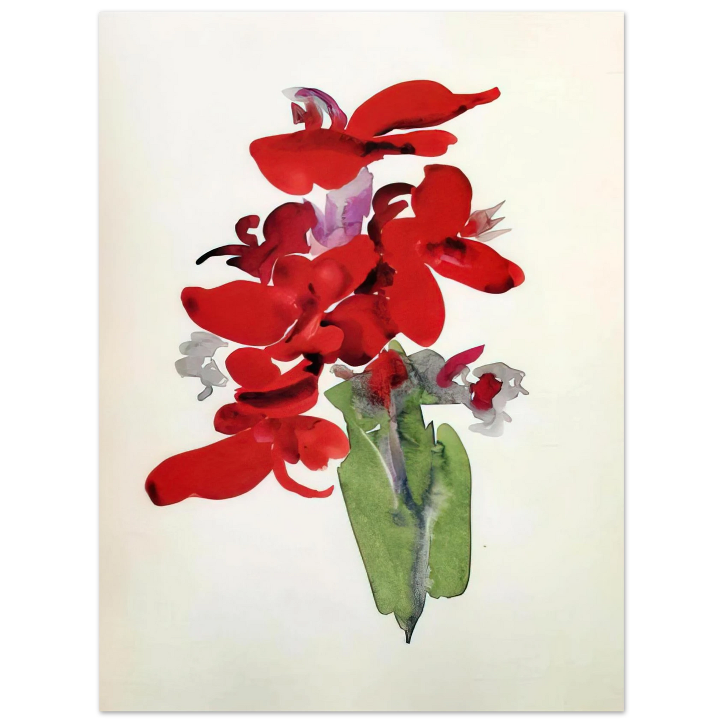 Georgia O'Keeffe - Red Canna Fine Art Poster