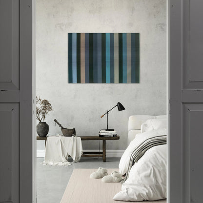Moroccan Midnight - 1984 - Gene Davis Brushed Aluminum Print - 70x100 cm / 28x40 inches | Gene Davis Aluminum Print | Gene Davis Prints