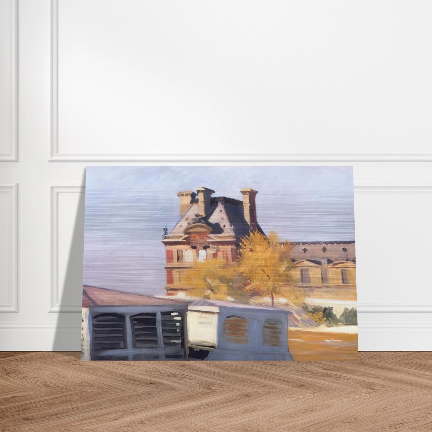 Le Pavillon de Flore - Edward Hopper Brushed Aluminum Print - 70x100 cm / 28x40 inches | Edward Hopper Aluminum Print | Edward Hopper Prints