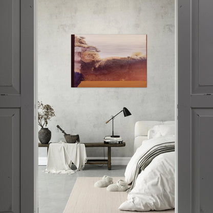 Lost In Rio De Janiero - Lyrical Abstraction - Ronnie Landfield Brushed Aluminum Print - 70x100 cm / 28x40 inches | Ronnie Landfield Aluminum Print | Ronnie Landfield Prints
