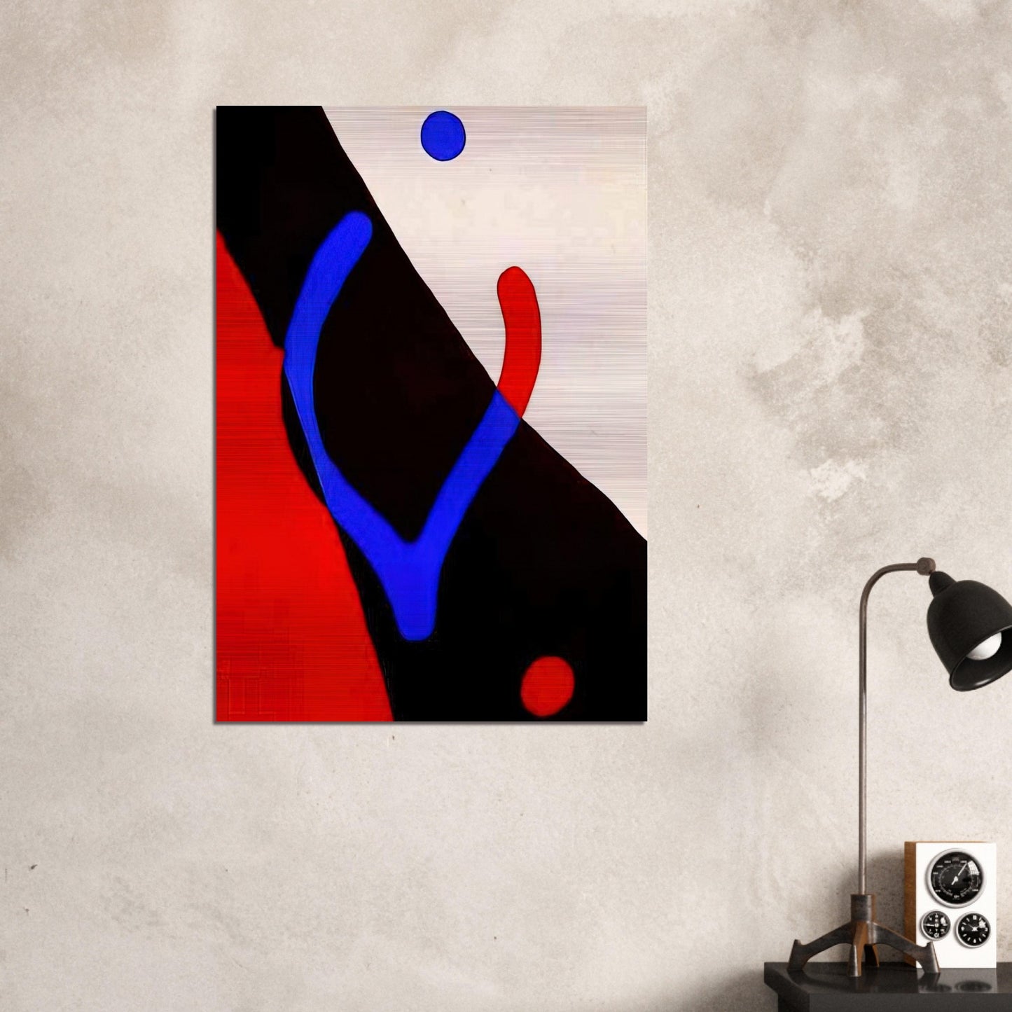 Frond and navel - Jean Arp Brushed Aluminum Print - 70x100 cm / 28x40 inches | Jean Arp Aluminum Print | Jean Arp Prints