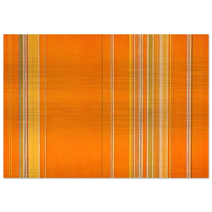 Solar Diary Needle Park - 1972 - Gene Davis Brushed Aluminum Print - 70x100 cm / 28x40 inches | Gene Davis Aluminum Print | Gene Davis Prints