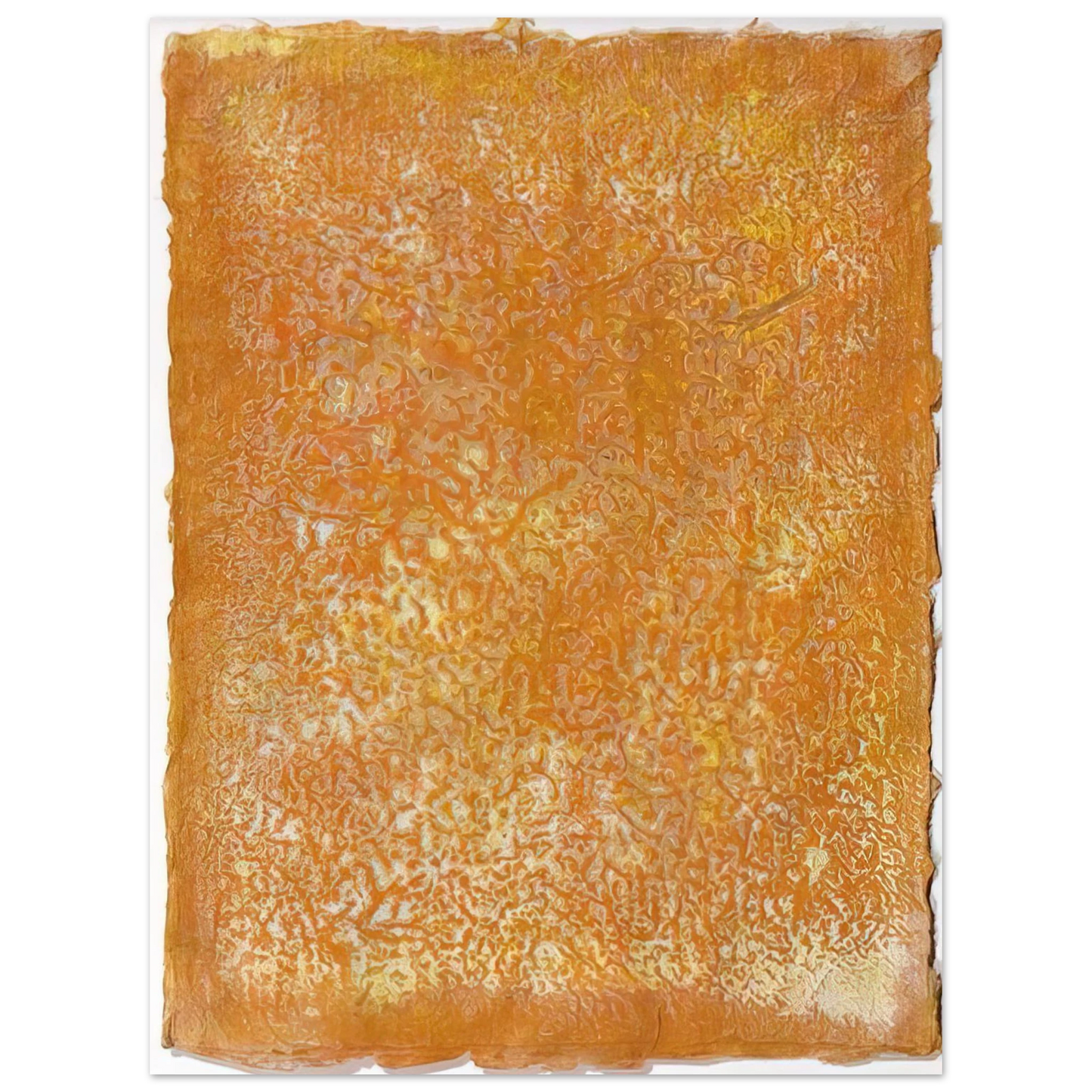 Gotthard Graubner - UNTITLED 2000  75x100 cm / 30x40inches Fine Art Poster