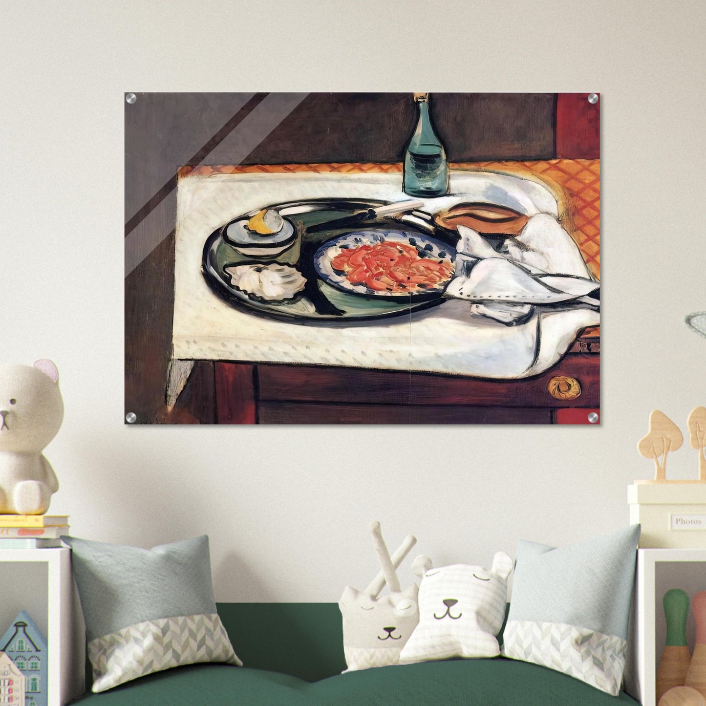 STILL LIFE WITH SHELLFISH - Henri Matisse Acrylic Print - 70x100 cm / 28x40″ inches | Henri Matisse Wall Art | Henri Matisse Prints