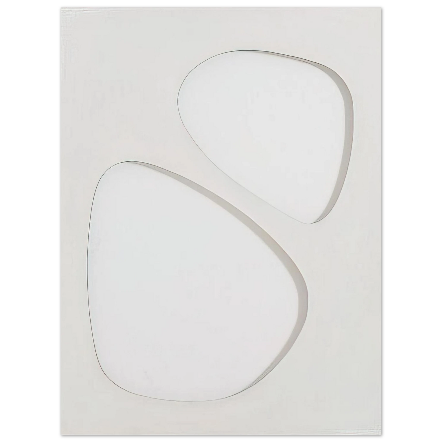 Dadamaino - Volume bianco - 1959  75x100 cm / 30x40inches Fine Art Poster